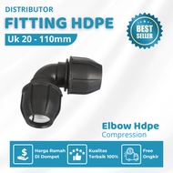 Elbow Compression Hdpe Pipe Size 40mm Or 14 Inch | Hdpe Pipe Connection