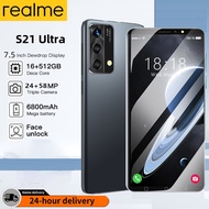 Cellphone Original Galaxy S21 Ultra 7.5inch Full Screen Mobiles 5G Smartphone RAM 12 GB ROM 512GB Ce