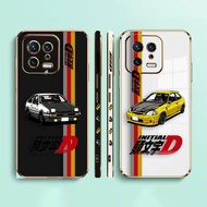 Initial D Autumn Mountain Drift Side Printed E-TPU Phone Case For XIAOMI POCO F4 F3 M5 M4 X5 X4 X3 C40 F5 F1 REDMI K50 K40 NOTE 12 11 10 S GT PRO PLUS NFC Gaming Turbo 5G