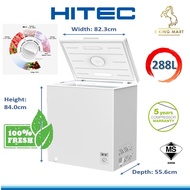 HITEC Chest Freezer 288L HFZ-FC288 Dual Cooling Chest Freezer Peti Beku Ais Sejuk