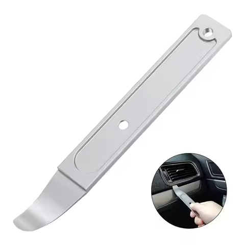 Stianless Steel Metal Metal Pry Bar Car Trim Panel Removal Tool 4140 Mini Pocket Prybar Tool for Aut
