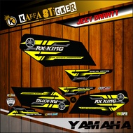 Striping Rx King Variasi Stiker Motor Rx King 12 Simple Elegan Kuning