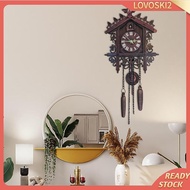 [Lovoski2] European Cuckoo Clock -carved Wall Clock children room Office Decor