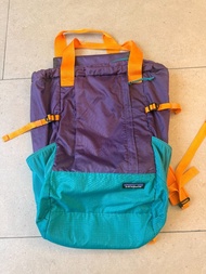 Patagonia側孭背包兩用22L   Patagonia lightweight travel tote pack 22L