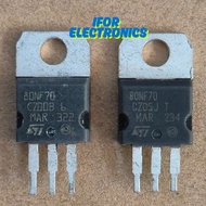 ORIGINAL STP80NF70 68V 98A P80NF70 80NF70 MOSFET N-Ch TO-220 UPS CAPUTAN