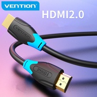 【COD】Vention dây cáp dẹt HDMI 2.0 4K 3D 2160P HDMI 2.0 Ethernet Adapter flat line cáp HDMI kết nối t