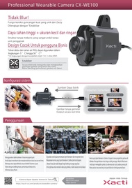Xacti Professional Wearable Camera CX-WE100