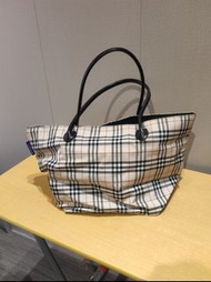 Burberry Blue Label 經典格紋托特包 手提包