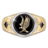 Retro Collection Ring/Flying Eagle Round Men's Ring