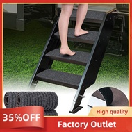 4 Pcs RV Step Covers Rug 24 X 7.5 Inch Adhesive RV Stair Covers Replacement Spare Parts Mobile Home 