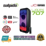 Salpido Waves 707 Portable Bluetooth Subwoofer Black