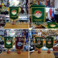 Dharma Table Flag Dharma Table Vandel Flag Association Wanita