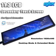 11.3 Inch Touch PC Secondary Screen Type-C AIDA64 CPU GPU Monitor for Windows PC Case Laptop