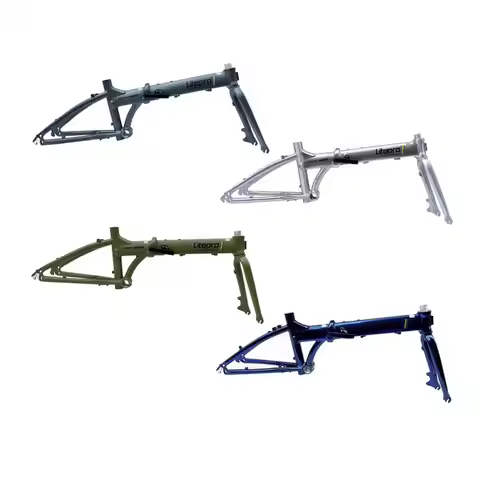 Litepro 10Speed Foldable Frame 20Inch Folding Bicycle Disc Brake Frame D8 Aluminum Alloy