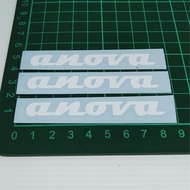 Anova white Cutting Sticker 8cm