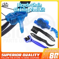 4PCS Bike Chain Cleaner For Bike Chain Cleaner Set Flywheel Gear Cleaner Maintenance Cleaner Tool