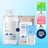[+Refill/Cotton pad] ROUND LAB 1025 Dokdo Toner 200ml Refill Set