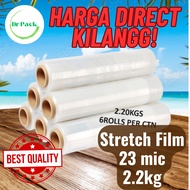 DR. PACK STRETCH FILM PLASTIC WRAPPING PLASTIC WRAP PLASTIC FILM CLING WRAP SHIRNK WRAP 500MM X2.20KG 1.60KG BULK ORDER