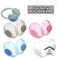 Case for sony WH-1000XM6 PASTEL CLEAR Silicone Casing Cover Pouch Protector WH1000XM6 WH 1000XM6