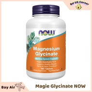 NOW Foods Magnesium Glycinate 100 mg high absorption Magnesium Glycinate supplement