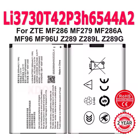 Li3730T42P3h6544A2 For ZTE MF286 MF279 MF286A MF96 MF96U Z289 Z289L Z289G T-mobile Sonic 2.0 Wifi Ro