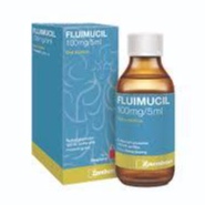 Fluimucil (N-Acetylcysteine 100mg/5ml) Oral Solution (Raspberry Taste) 100mL