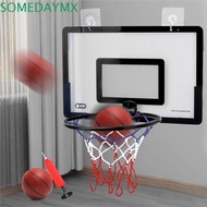 SOMEDAYMX Mini Basketball Hoop for Kids, Game Foldable Indoor Basketball Hoop Set, Small Basketball 