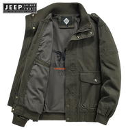 Jeep Spirit 1941 Estd Autumn/Winter New Mens Bomber Casual Work Coat Fashion Windproof Jacket
