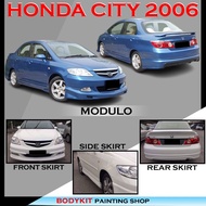 HONDA CITY 2006 MDL STYLE FULLSET SKIRTING MATERIAL FIBER BODYKIT