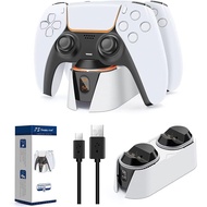 PS5 Controller Charging Station Support Fast Charger Station with LED Indicators Light Contraller Charging Stand for Playstation 5 Controller. GP5-1530