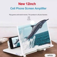 LAYAR HP 3D 12 inch Mobile Phone Screen Magnifier 12 f W2A7