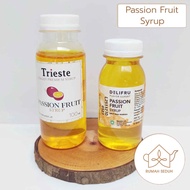 100 ML Passion Fruit Syrup, Trieste Delifru Brand - Premium Passion Fruit Syrup