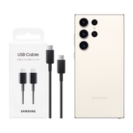 Samsung Original Factory S26 S25 Series 3A, 1m Type-C to Type-C Cable-Black [DA705/Box]