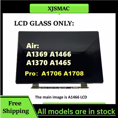 2010-2017Year A1706 A1708 Pro13βOnly LCD Panel Display For MacBook Air 11" A1369 A1466 A1370 A1465 A