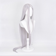 Misscoo Miruko Cosplay My Hero Academia Women Long Straight Silver Wig