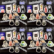 千與千尋 貼紙 一套大貼紙 Sticker 無臉人貼紙 圖案 吉卜力 無臉人 公仔 宮崎駿 無臉男 卡通 (可貼 水樽 行李箱貼紙 ipad 平板電腦) 手帳 煤炭屎鬼 坊寶寶 spirit away