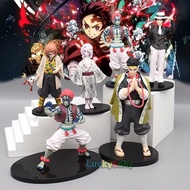 Demon Slayer Action Figures Himejima Gyoumei Kibutsuji Muzan Akaza Sabito Rui Decorations and Gifts