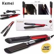 Kemei KM-531 Professional Hair Straightener Electric Straightening Ceramic Flat Iron Styling Rambut