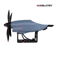 ‌C130 Airplane Turbo Propeller Engine Model Assembled Version