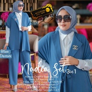 Nadia SET 3IN1 INCLUNDE BROSS CRINCLE PREMIUM HQ ori MOVEON