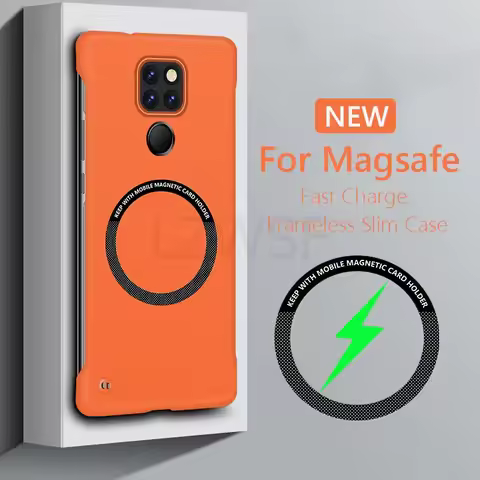 Frameless Magnetic For Magsafe Slim Case For Huawei Mate 20 30 40 50 Pro Mate20 Pro Wireless Chargin