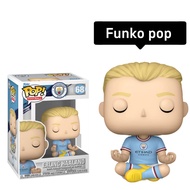 Original Funko Pop Football Manchester City 68 Erling Haaland Collectible Figure Ready Stock