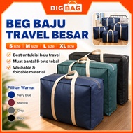 BIG BAG Beg Baju Travel Besar Murah Beg Besar Simpan Barang Beg Toto Beg Guni Besar Berzip Beg Pakai