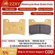 1 Pair Motorcycle Front Brake Pads For YAMAHA FZR600 90-95 TDM850 96-01 FZR 1000 EX UP (STD Forks) 8