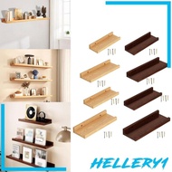 [Hellery1] Wall Shelf, Wall Shelf, Wall Mounted Bookshelf, for Kitchen