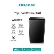 Hisense 8KG & 9KG AI Wash / Anti- Mile / Quick Wash Top Load Washing Machine- WT80F20 / WT90F20