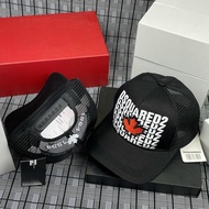 DSQUARED2 Men's and Women's Fashion Button Mesh Cap