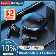 Oril Lenovo GM2 Pro Earphone Bluetooth 5.3 Wireless Gaming Earbuds Low Latency HD Call Dl Mode Headp