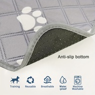 4 Piece Set Dog Diaper Dog Training Mat Dog Car Seat Cover Puppy Play Fence Mat Floor Dog Mat Car Do