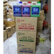 TCL / KXK Long Life Coolant 2Liters Red / Blue / Green TCL Long Life Coolant KXK LONG LIFE COOLANT